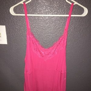 Lane Bryant Pink Tank Top